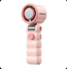Folding Semiconductor Cooling Fan Pink
